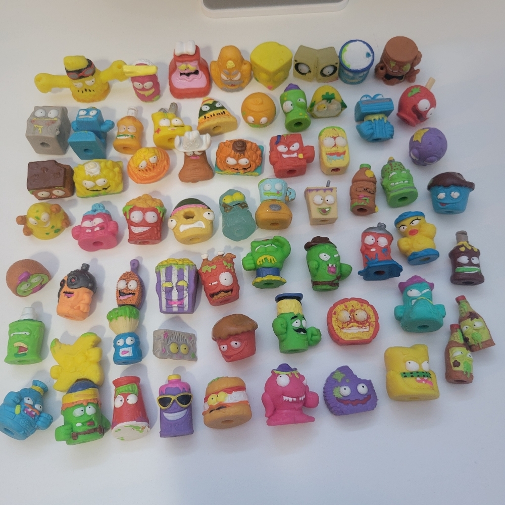 Moose Grossery Gang Lot 60 Figures Complete Collection Vintage Gross Weird Toys